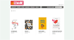 Desktop Screenshot of editions-lasemaine.com